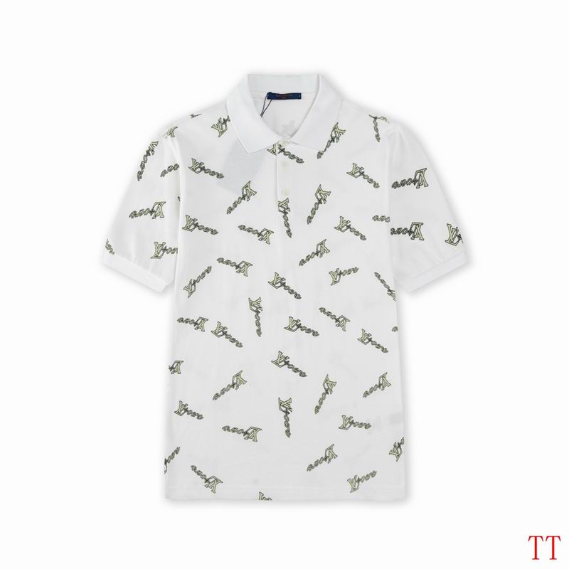 Louis Vuitton POLO shirts men-LV61830A